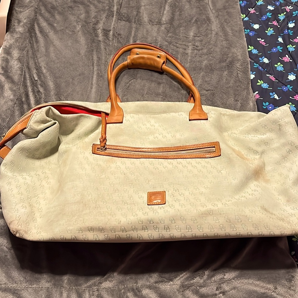 Vintage Dooney and Bourke travel bag